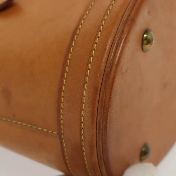 LOUIS VUITTON Nomad Leather Bucket PM Shoulder Bag Beige M85001 LV Auth yk19293 - Picture 4 of 16